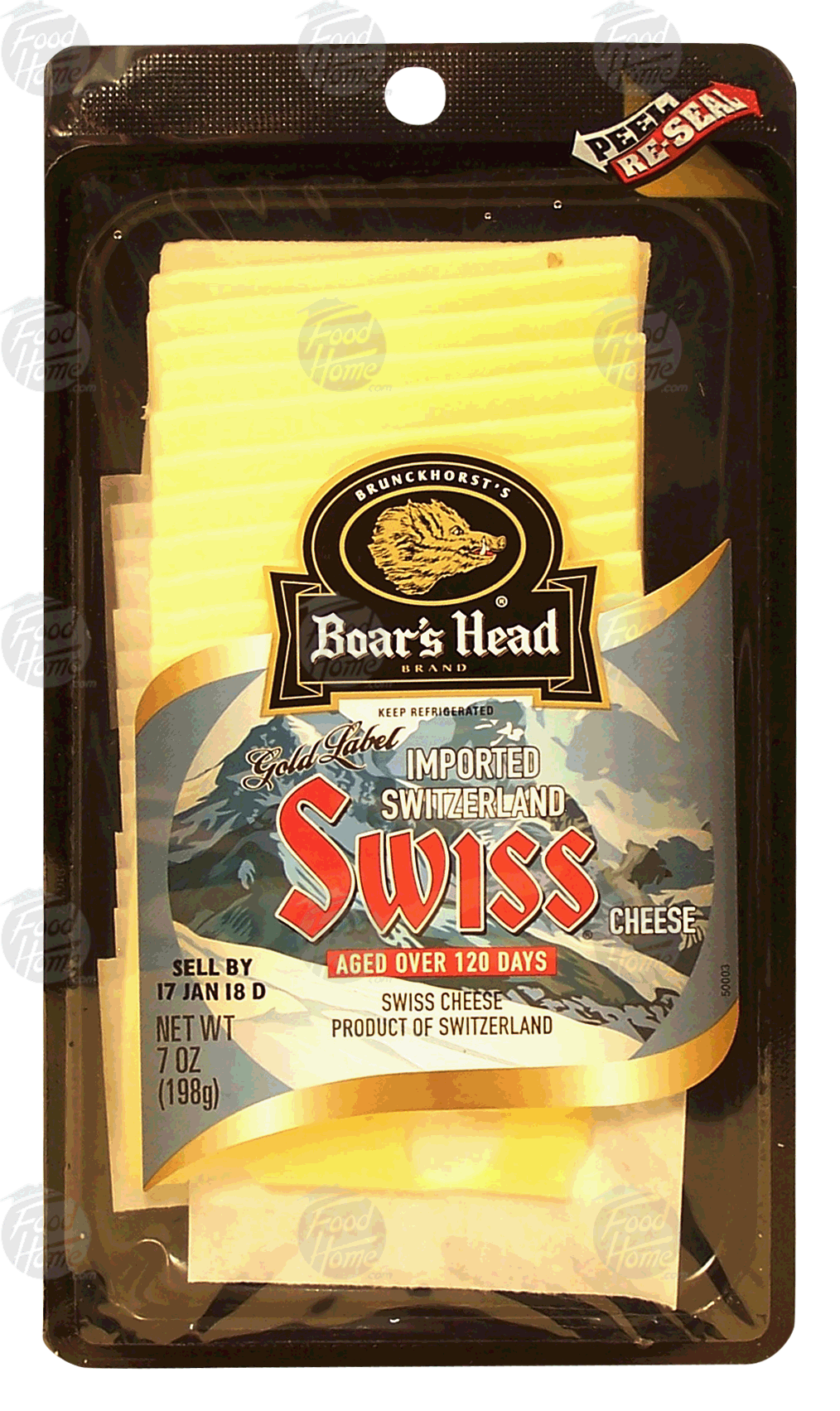 Boar's Head  swiss sliced cheese Full-Size Picture